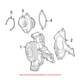 Mercedes Coolant Hose Spring Clip 0009931202